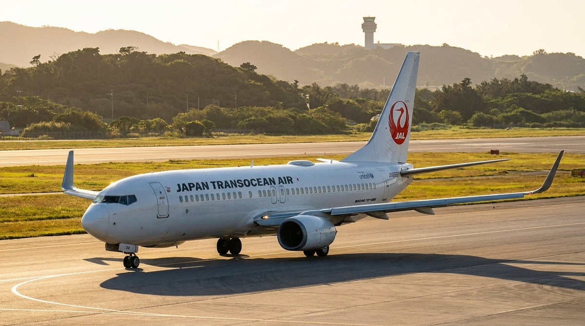 JTA Doubles Okinawa-Taipei Flights From September 2026