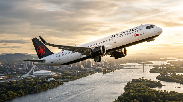 Air Canada Puts Its First Airbus A321XLR Into Service On Flight AC413 Montreal-Toronto With 182 Aboard, Launching Its Glowing Hearted Cabin