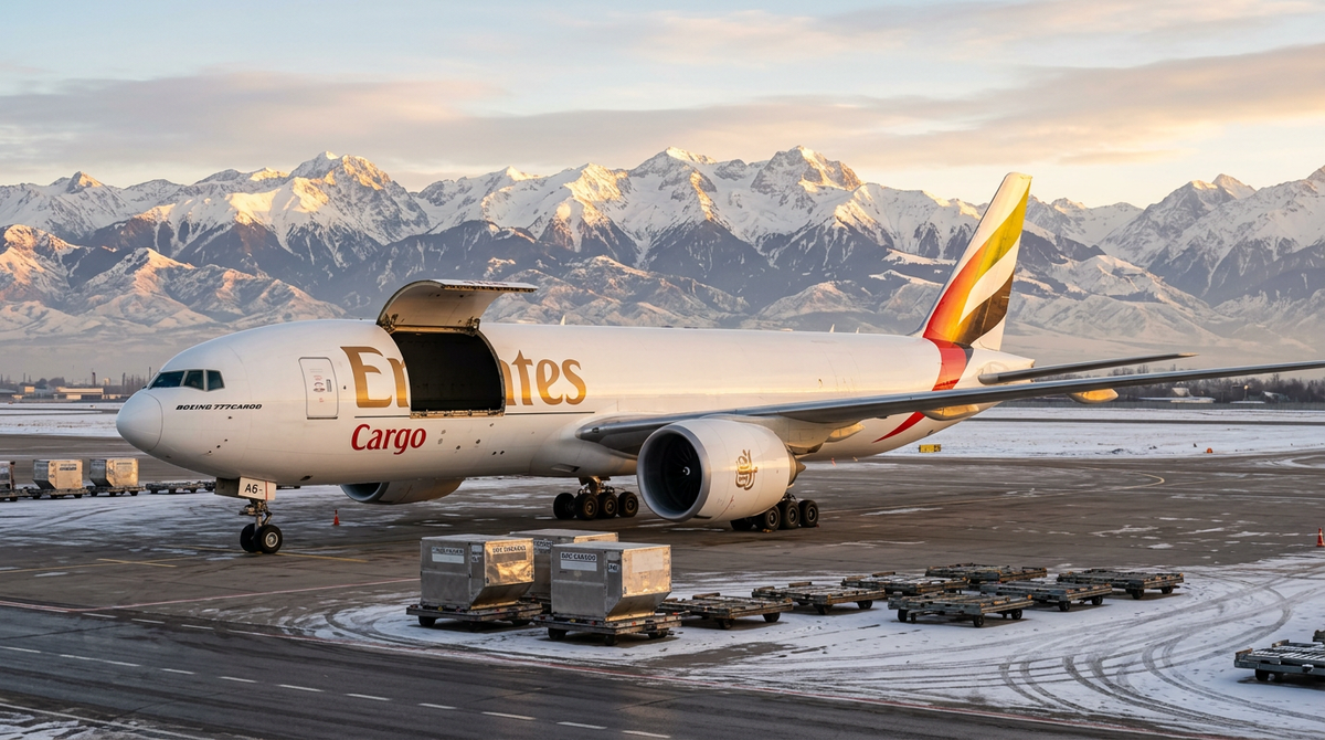 EMIRATES SKYCARGO LAUNCHES FIRST-EVER CENTRAL ASIA FREIGHTER ROUTE WITH WEEKLY BOEING 777F SERVICE TO ALMATY FROM JUNE 16