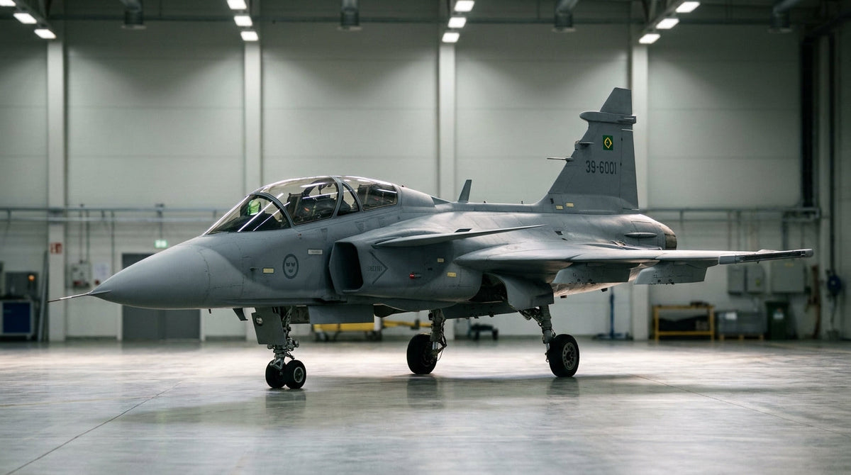 Saab Gripen F Completes First Flight In Sweden