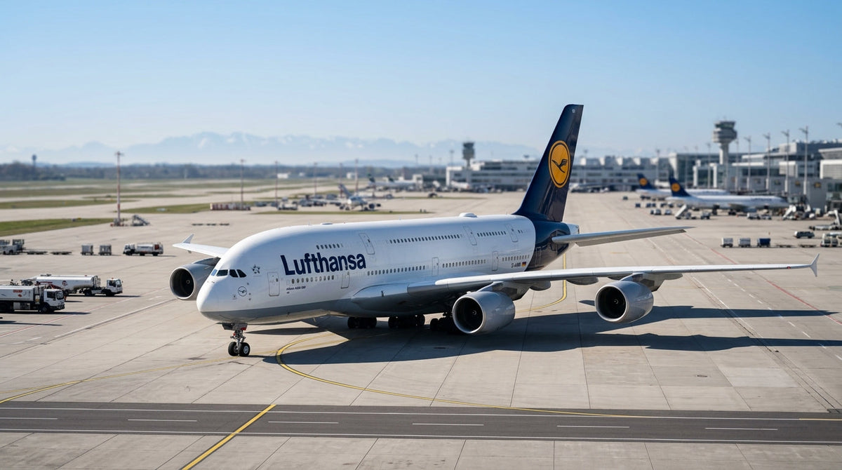 Lufthansa Bases Entire A380 Fleet In Munich 2026
