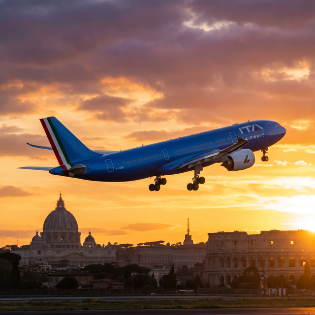 ITA Airways Launches New Rome to Houston Nonstop Service with A330neo