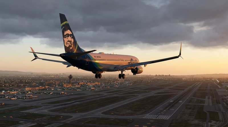 Alaska Airlines Boeing 737 MAX 9 Flight ASA34 Diverts To Los Angeles Midway Through Seattle-New York Service