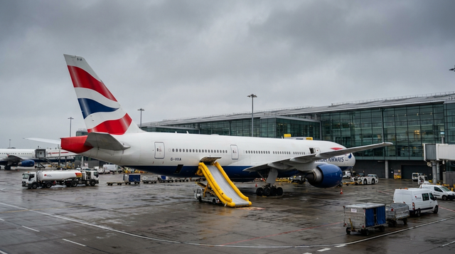 British Airways Boeing 777 BA217 To Washington Delayed Six Hours At Heathrow After New Flight Attendant Mistakenly Deploys Emergency Slide On Second Day Of Work