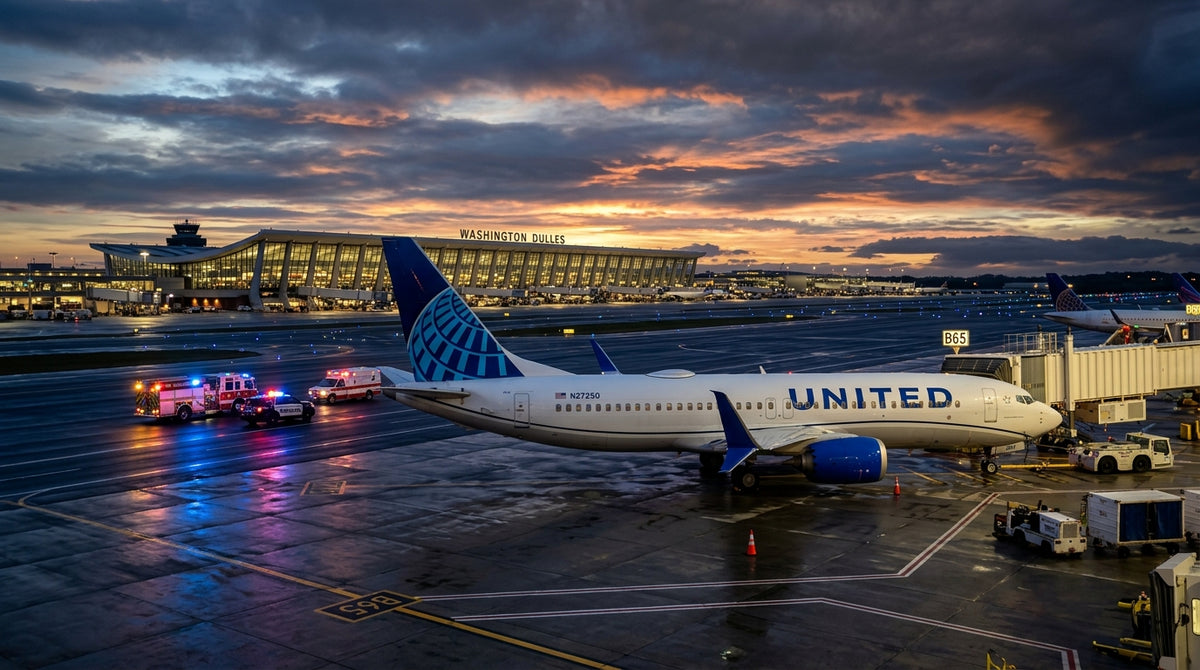 United Flight UA1551 Diverts To Dulles After Passenger Tries To Open Boeing 737 MAX 8 Door At 36,000 Feet With 145 Aboard