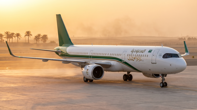 Saudia Becomes First Middle East Carrier to Fly the Airbus A321XLR as HZ-ASBA Enters Service