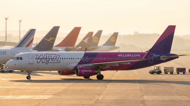 Wizz Air Profit Falls 41.5% to β¬213.9 Million as Pratt & Whitney GTF Groundings Sideline About 20% of Fleet