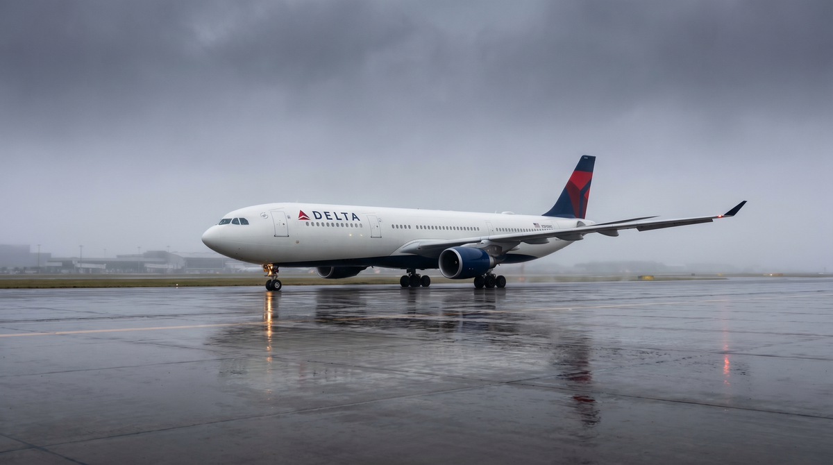 Delta Airbus A330-900 Diverts To Edinburgh After Floor Heater Problem