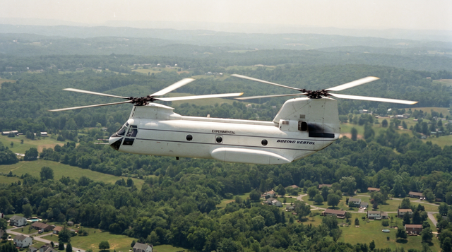 THIS DAY, JUNE 10, 1987: BOEING MODEL 360 ALL-COMPOSITE TANDEM-ROTOR TECHNOLOGY DEMONSTRATOR MAKES ITS FIRST FLIGHT NEAR PHILADELPHIA