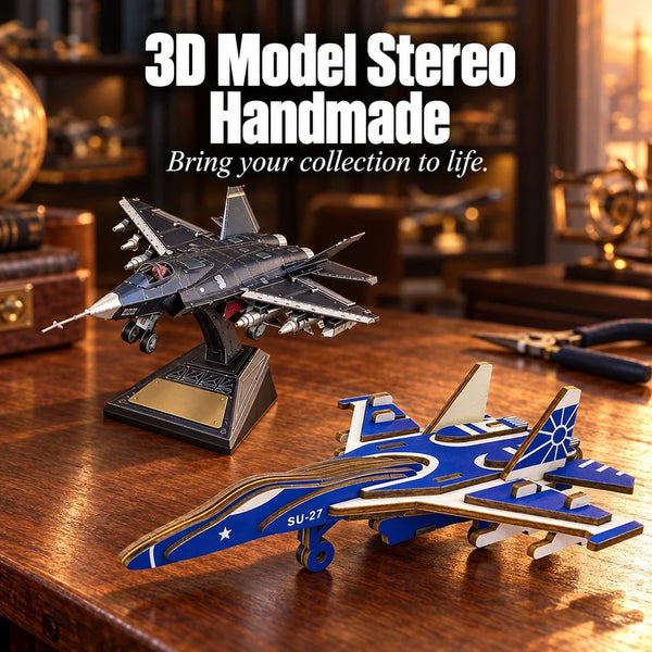 3D Model Stereo Handmade