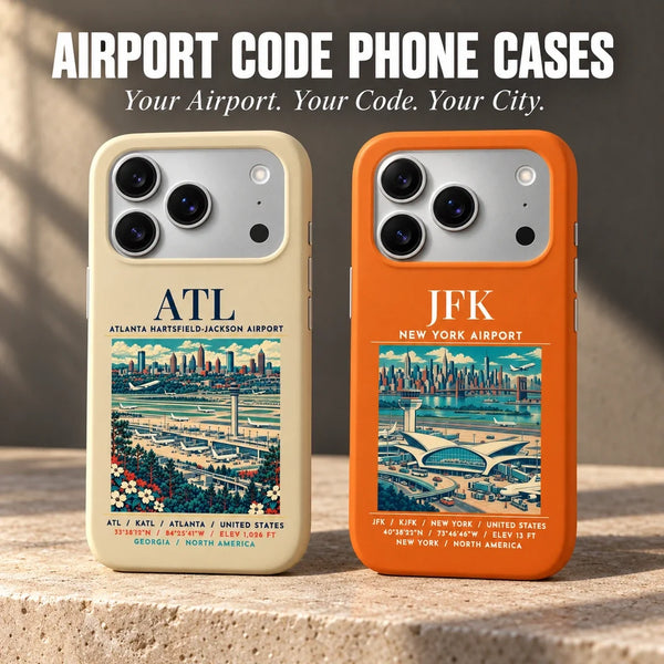 Airport Code Phone Cases