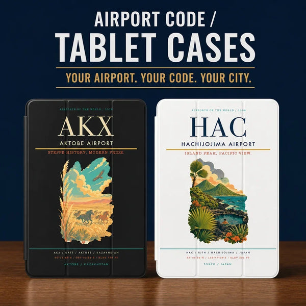 Airport Code iPad & Samsung Tablet Cases