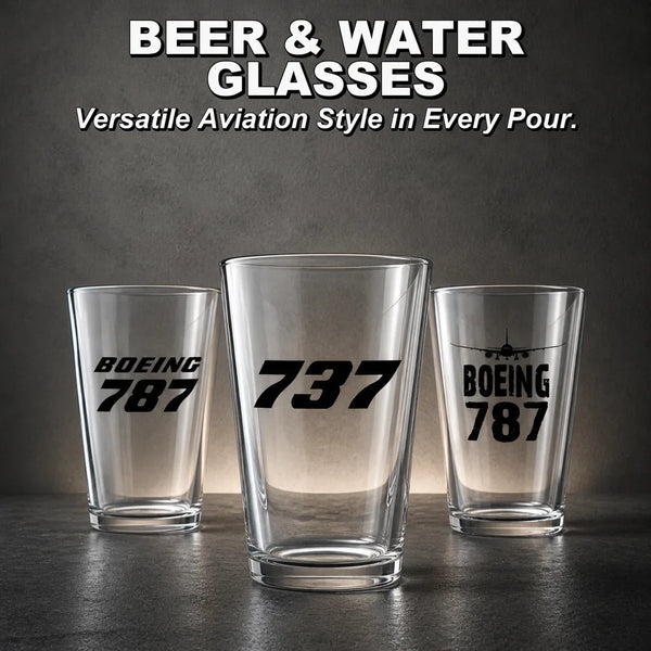 Beer & Water Glasses
