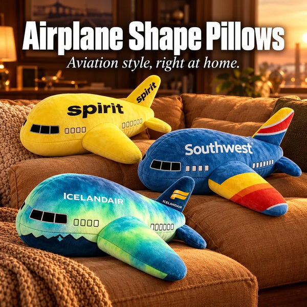 Airplane Shape Pillows