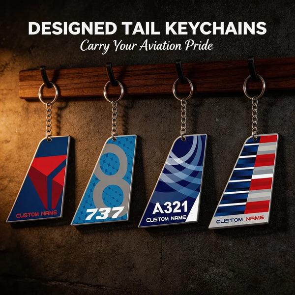 Designed Tail Key Chains