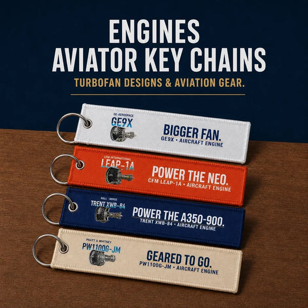 Engine Enthusiasts Aviator Key Chains