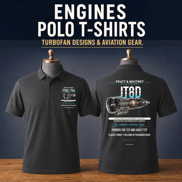 Engine Enthusiasts Polo T-Shirts