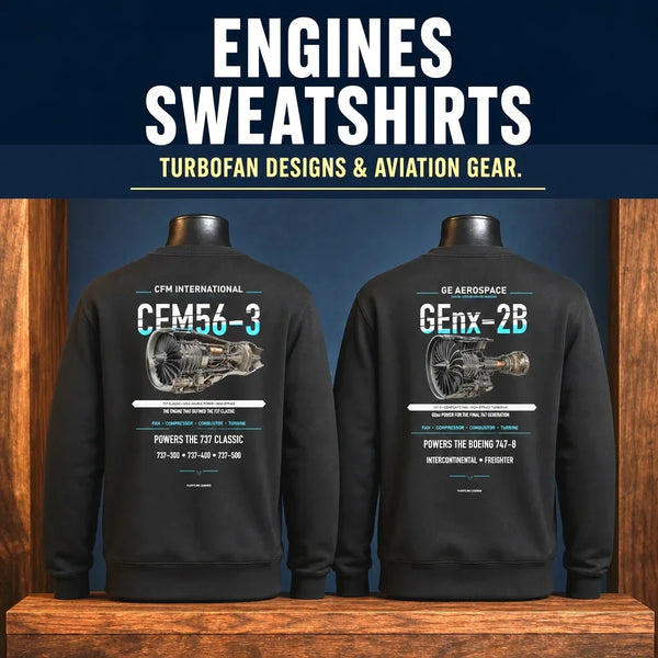 Engine Enthusiasts Sweatshirts