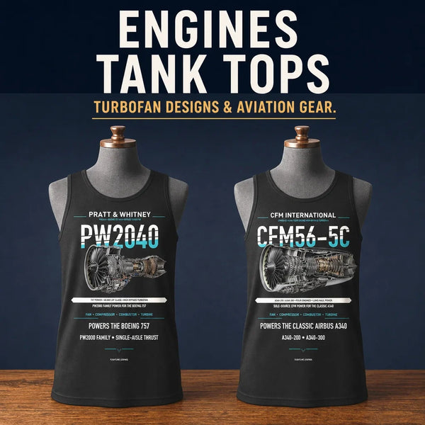 Engine Enthusiasts Tank Tops