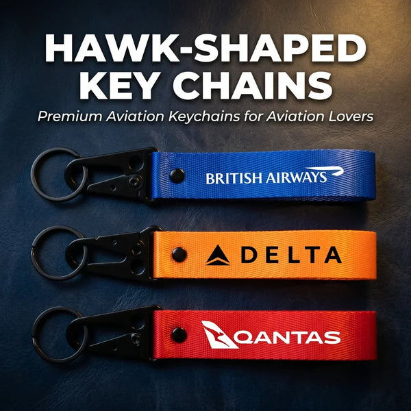 Hawk-shaped Key Chains