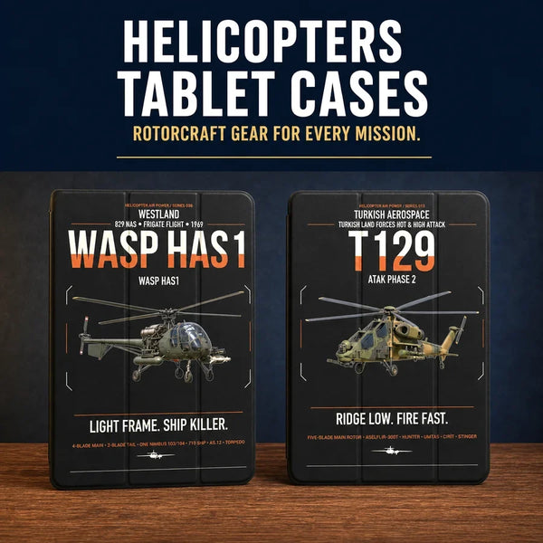 Helicopter iPad & Samsung Tablet Cases