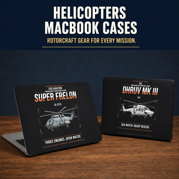 Helicopter MacBook Cases
