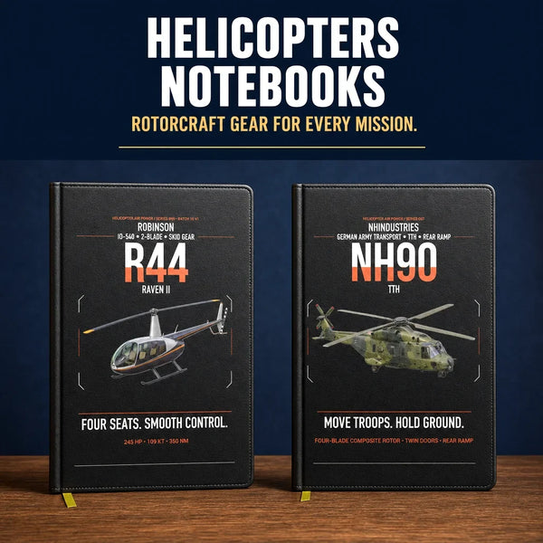 Helicopter Notebooks