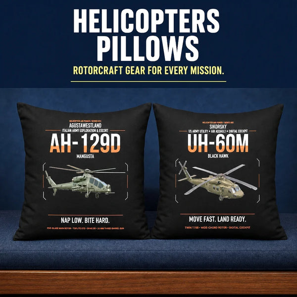 Helicopter Pillows