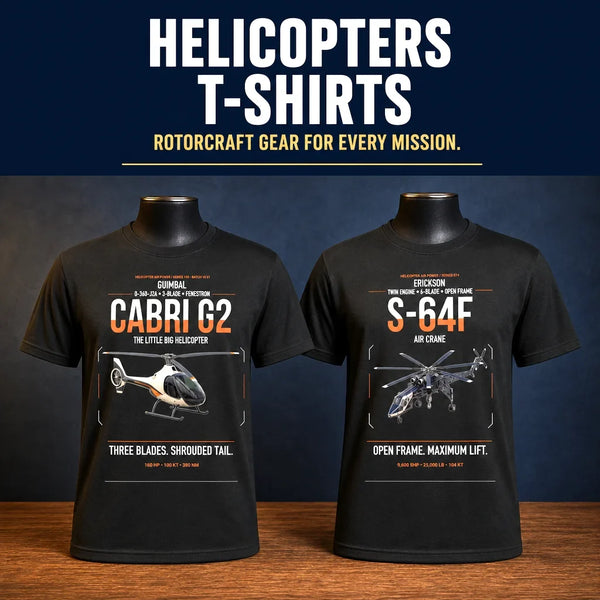 Helicopter T-Shirts