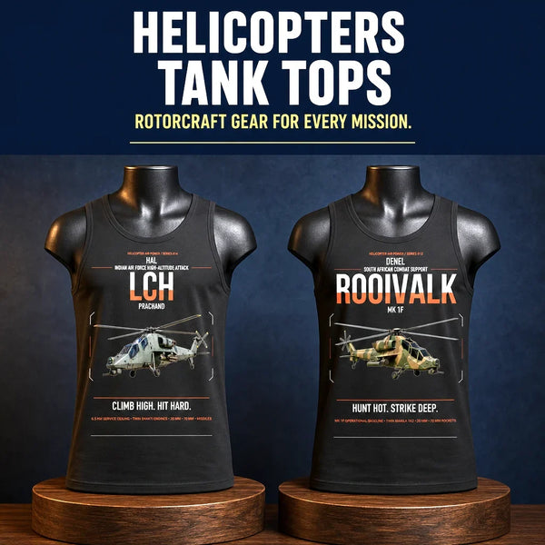 Helicopter Tank Tops