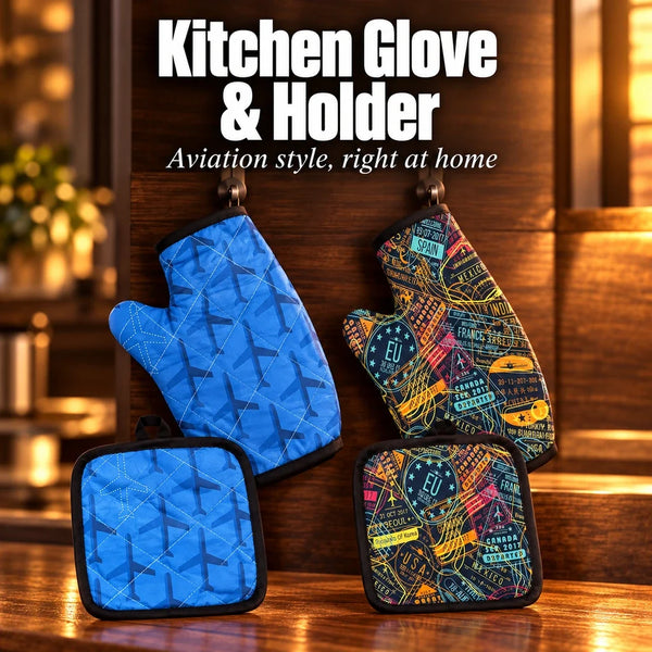Kitchen Glove & Holder