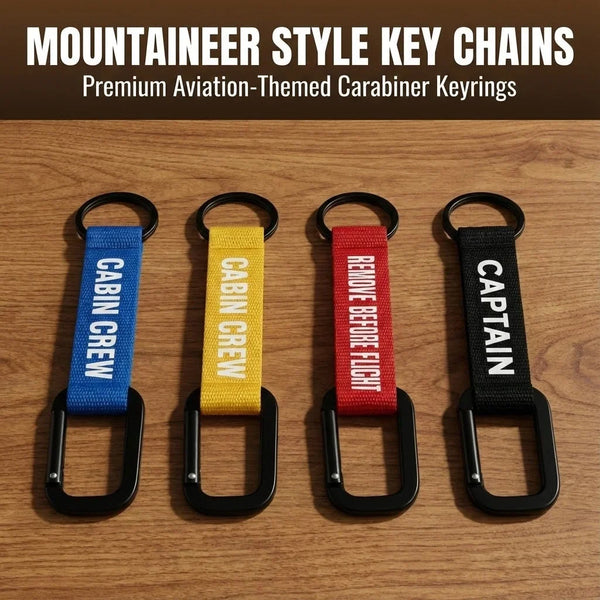 Mountaineer Style Key Chains
