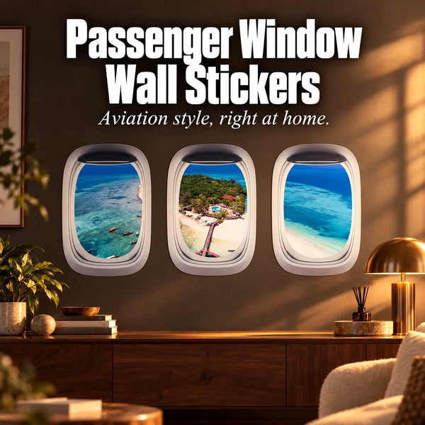 Passenger Window Wall Stickers