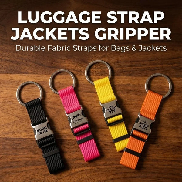 Portable Luggage Strap Jacket Gripper
