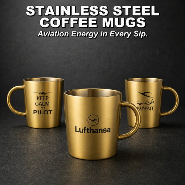 Stainless Steel Coffee Mugs