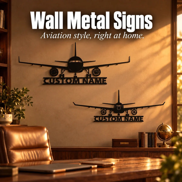 Wall Metal Signs
