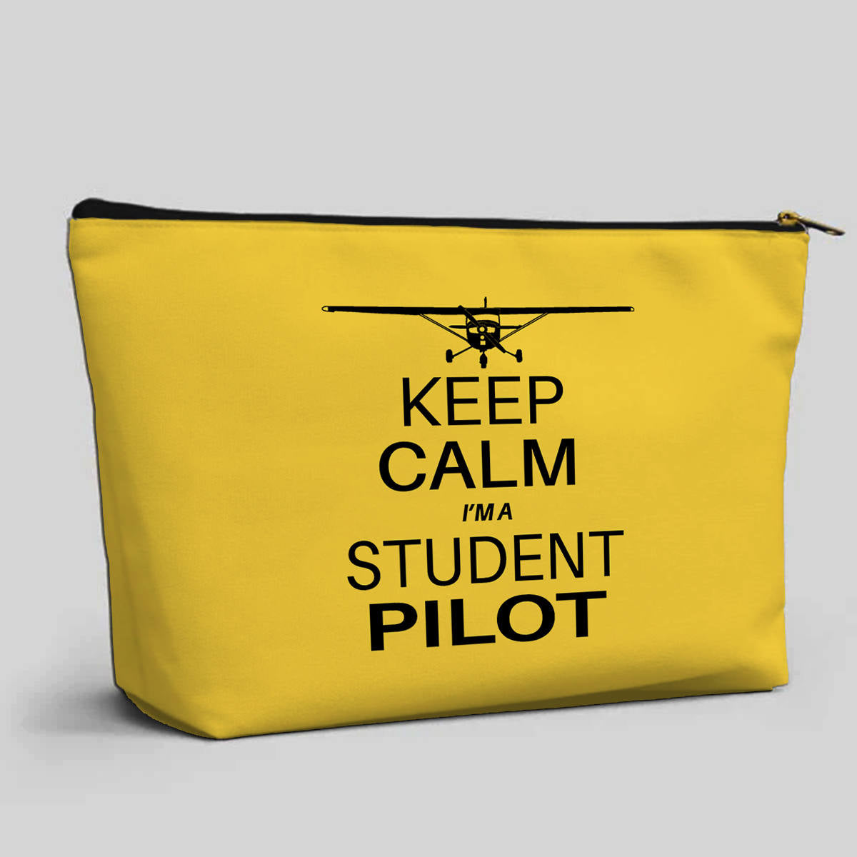 Student Pilot Designed Zipper Pouch