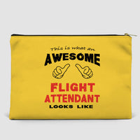 Thumbnail for Flight Attendant Designed Zipper Pouch