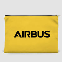 Thumbnail for Airbus & Text Designed Zipper Pouch