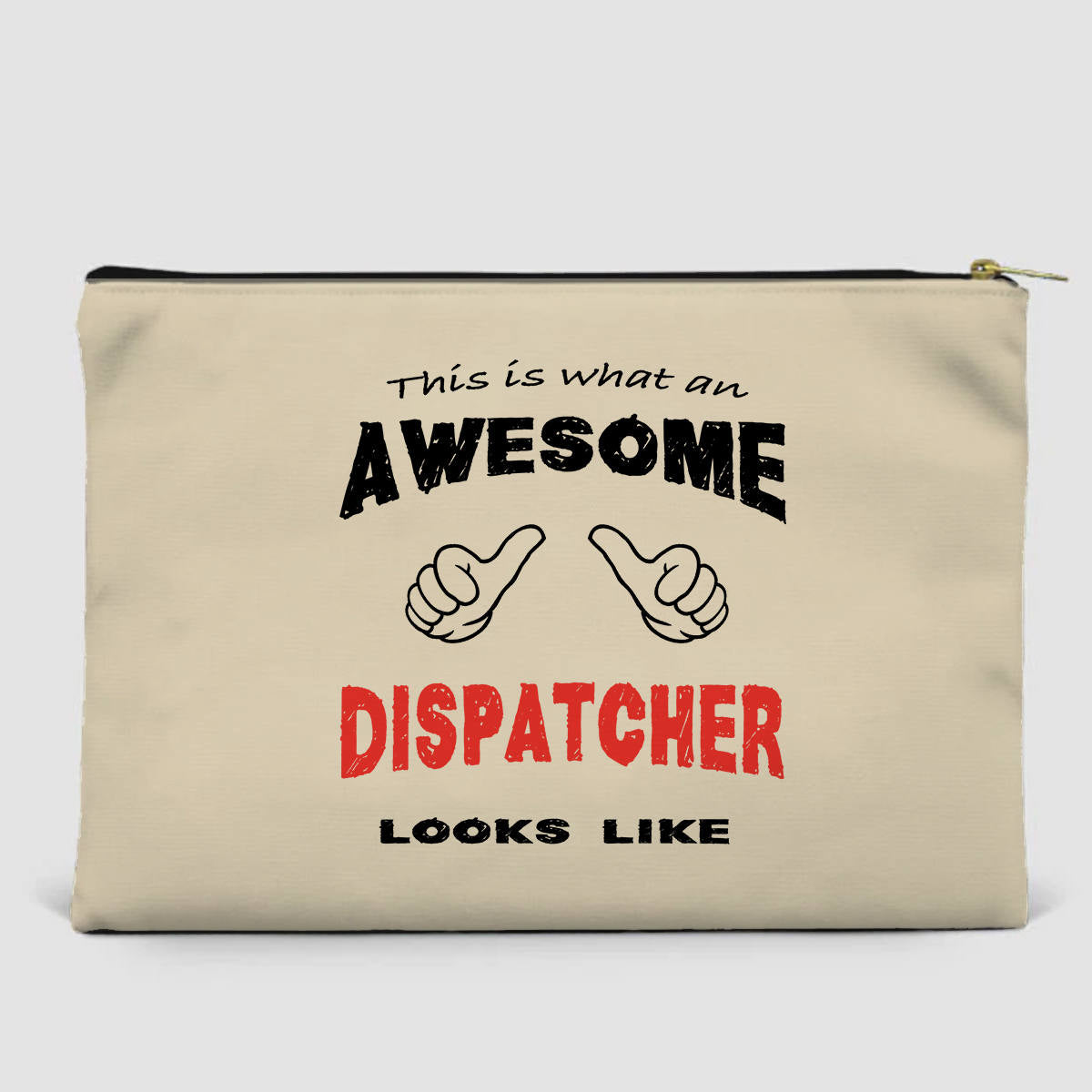 Dispatcher Designed Zipper Pouch