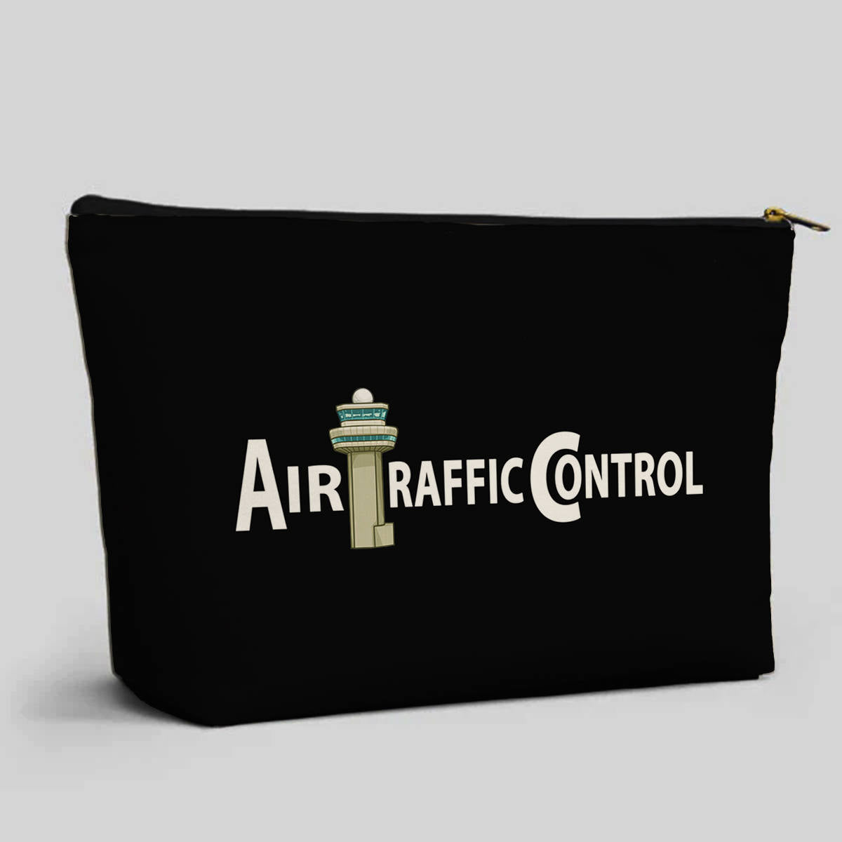 Air Traffic Control Designed Zipper Pouch