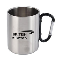 Thumbnail for British Airways Airlines Designed Stainless Steel Outdoors Mugs