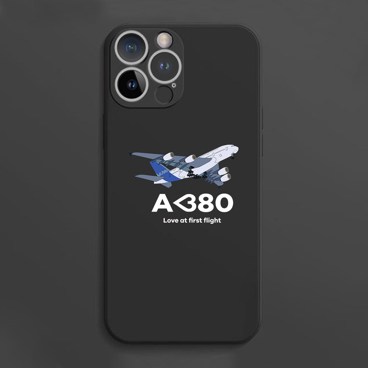 Airbus A380 Love at first flight Designed Soft Silicone iPhone Cases