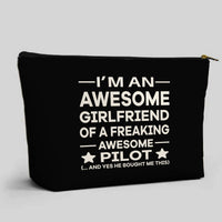 Thumbnail for I am an Awesome Girlfriend Designed Zipper Pouch