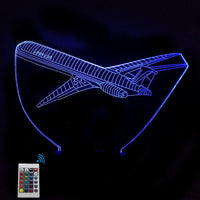 Thumbnail for Departing American Jet Designed 3D Lamp