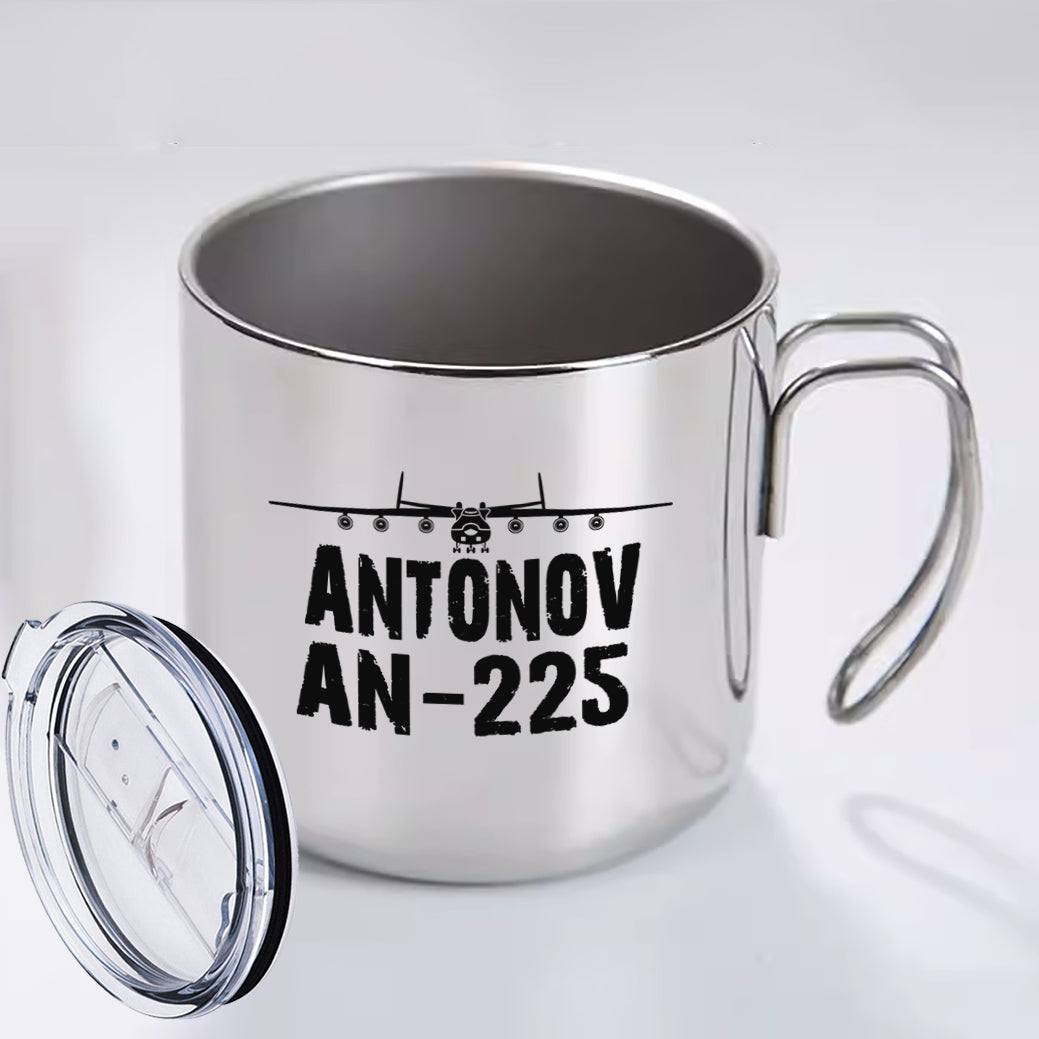 Antonov AN-225 & Plane Designed Stainless Steel Portable Mugs