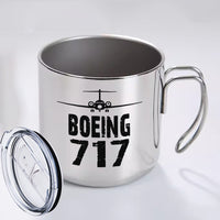 Thumbnail for Boeing 717 & Plane Designed Stainless Steel Portable Mugs