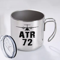 Thumbnail for ATR-72 & Plane Designed Stainless Steel Portable Mugs