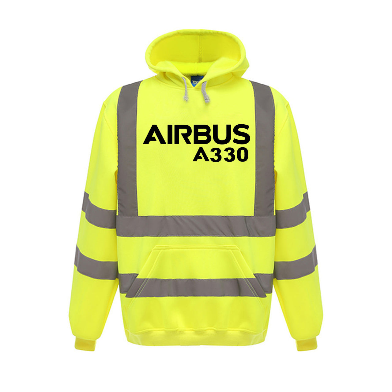 Airbus A330 & Text Designed Reflective Hoodies