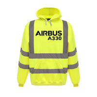 Thumbnail for Airbus A330 & Text Designed Reflective Hoodies